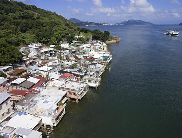 Aerial View Lei Yue Mun, Hong Kong, 2016