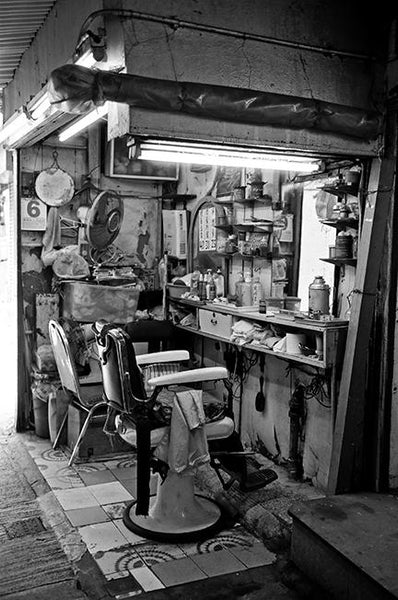 Old Style Barber Shop, Tai Kok Tsui, Kowloon, 2010
