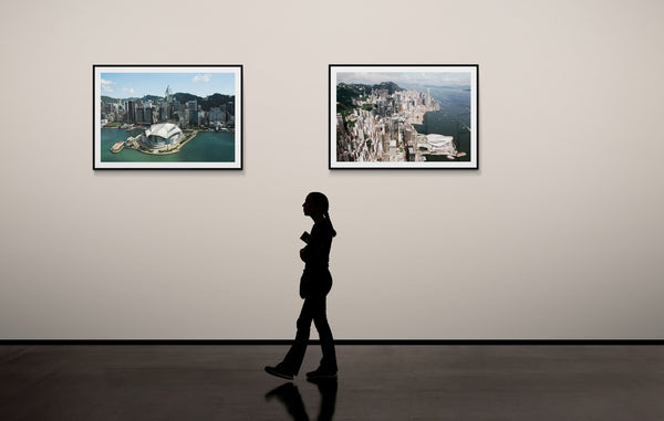 Aerial View of Hong Kong Convention and Exhibition Centre, Wan Chai