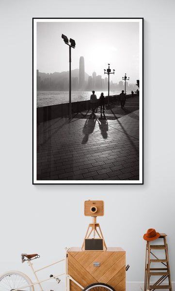 Late evening at Harbour front, Hong Kong