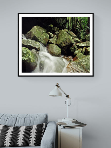Water fall, Ma On Shan Country Park 梅子林 2001