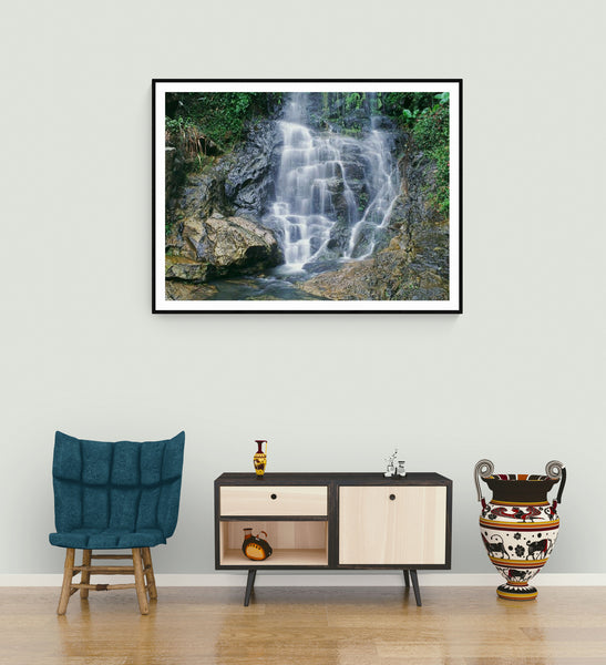Water fall, the Peak, Hong Kong 2000