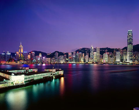 Victoria Harbour Night of Hong Kong 2012
