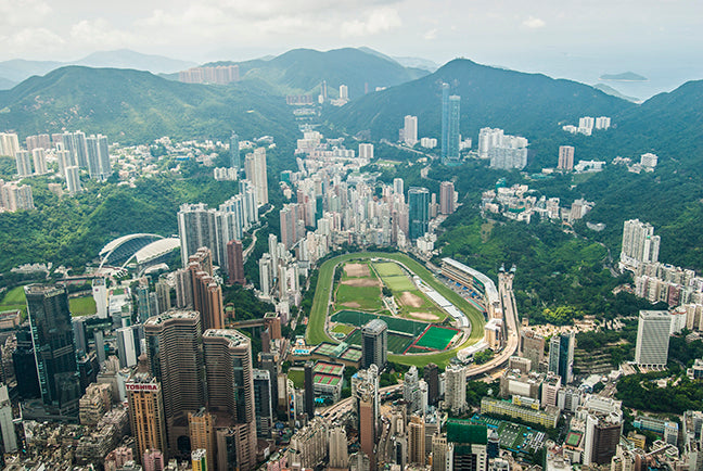 Aerial Hong Kong