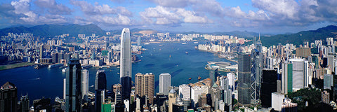 Victoria Harbour, Hong Kong (Taken from The Peak)
