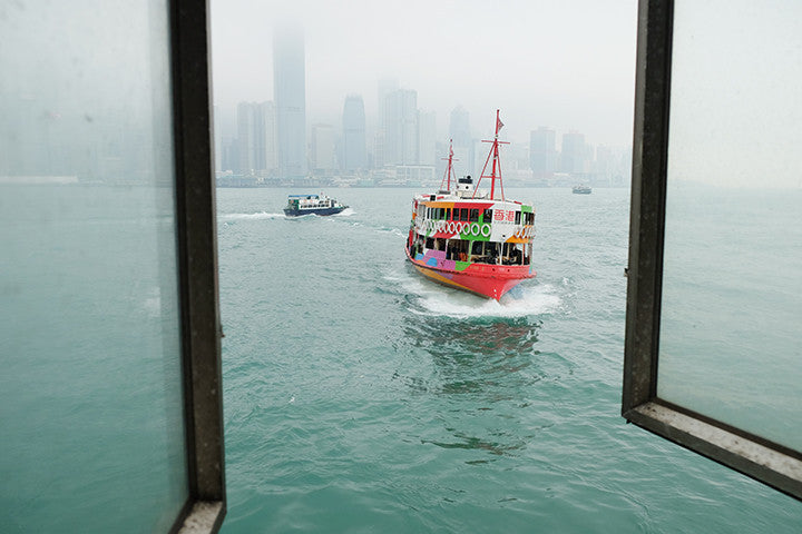 Star Ferry at Victoria Harbour, Hong Kong