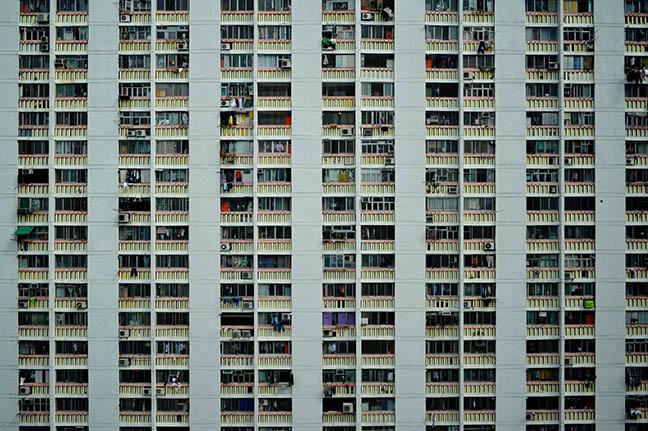High Density Hong Kong Public Housing