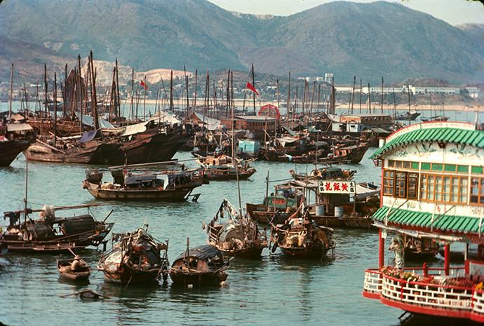 Old Hong Kong Collection - Seafood Floating Restaurant 1950s