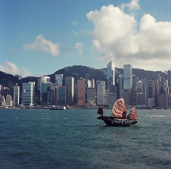 A Junk and Victoria Harbour 2015