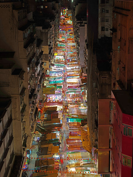 Laurence's Signature - Temple Street Jordan Hong Kong 2014
